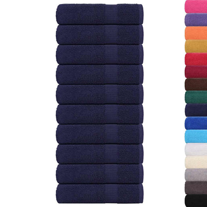 Asciugamani da Bagno 10 pz 100x150 cm 360 g/mÂ² 100% Cotone