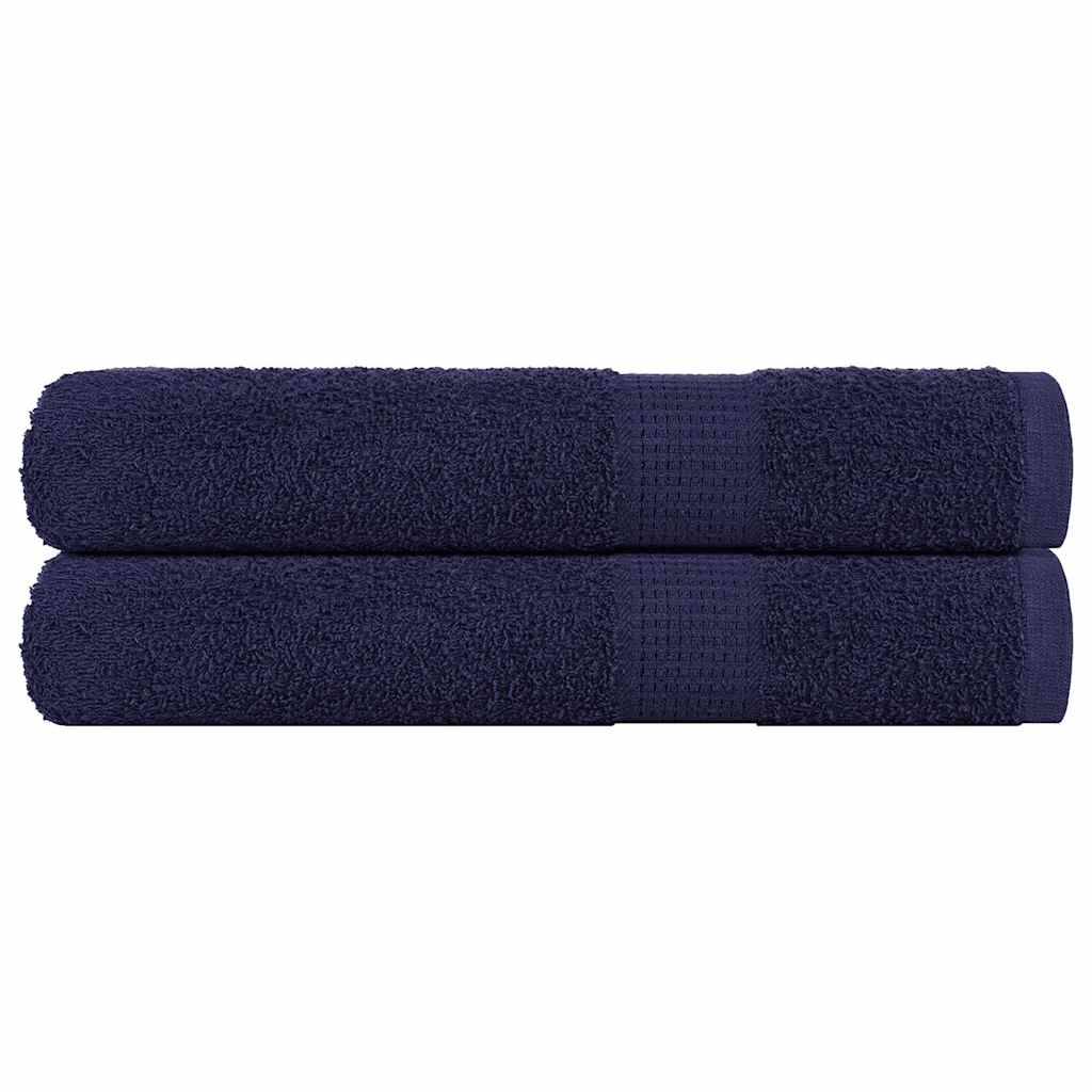 Asciugamani per Sauna 2 pz 80x200 cm 360 g/mÂ² 100% Cotone