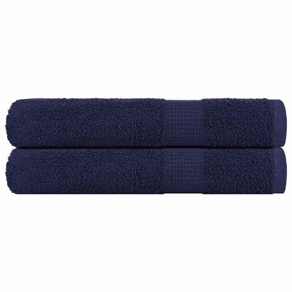 Asciugamani per Sauna 2 pz 80x200 cm 360 g/mÂ² 100% Cotone