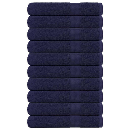 Asciugamani per Sauna 10 pz 80x200 cm 360 g/mÂ² 100% Cotone