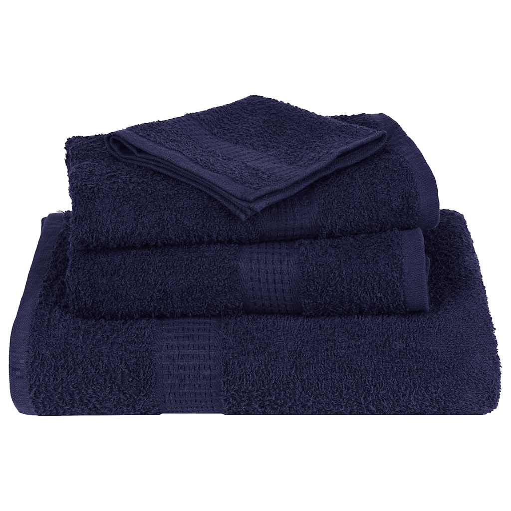 Asciugamani per Sauna 10 pz 80x200 cm 360 g/mÂ² 100% Cotone