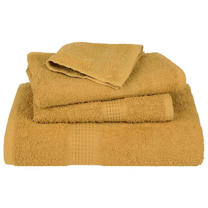 Asciugamani per Sauna 10pz Oro 80x200cm 360 g/mÃ‚Â² 100% Cotone