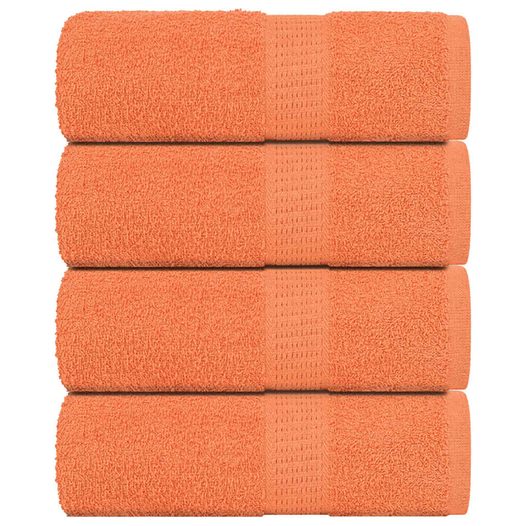 Asciugamani per Sapone 4 pz 30x30 cm 360 g/mÂ² 100% Cotone