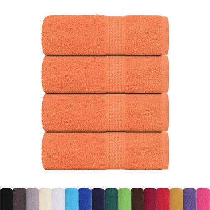 Asciugamani FROGN 4 pz Arancione 30x30 cm 360 g/mÂ²
