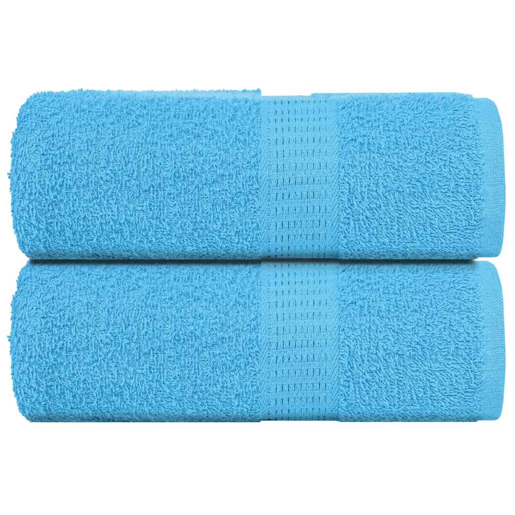 Asciugamani Sapone 2 pz Turchesi 30x30 cm 360 g/mÂ² 100% Cotone