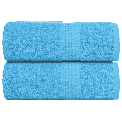 Asciugamani Sapone 2 pz Turchesi 30x30 cm 360 g/mÂ² 100% Cotone