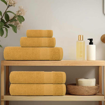 Set di asciugamani 8 pezzi FROGN Oro 360 g/mÂ²