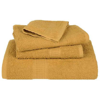 Set Asciugamani 8 pz Oro 360 gsm 100% Cotone