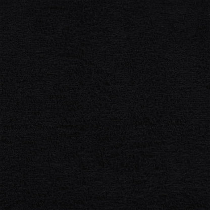 Set di asciugamani 12 pezzi FROGN Nero 360 g/mÃ‚Â²
