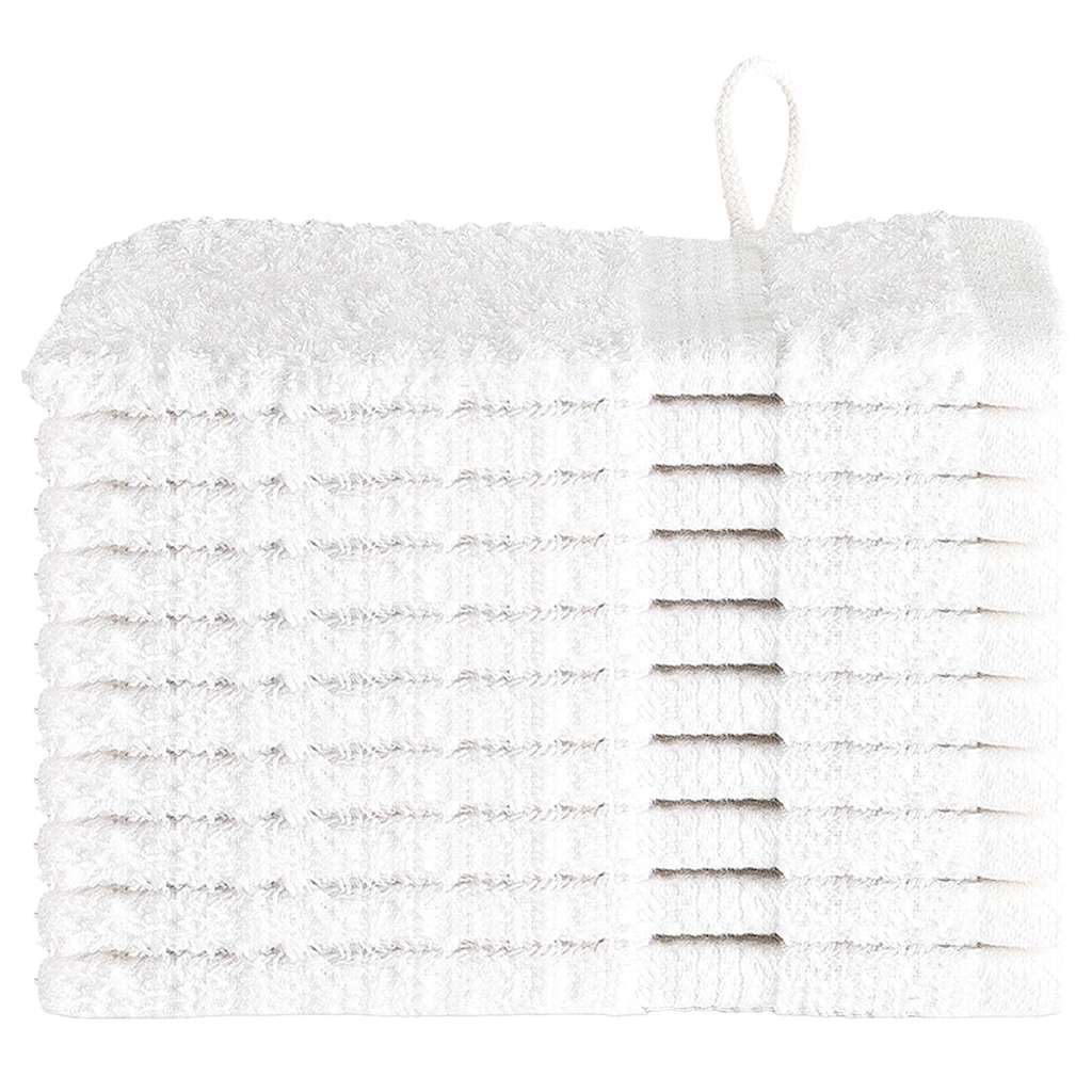 Asciugamano per Ospiti SOLUND 10 pcs Bianco 15 x 21 cm 550 gsm