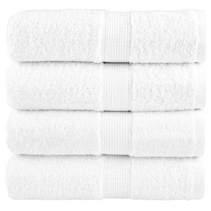 Salviette Premium SOLUND 4 pz Bianche 30x30 cm 600gsm