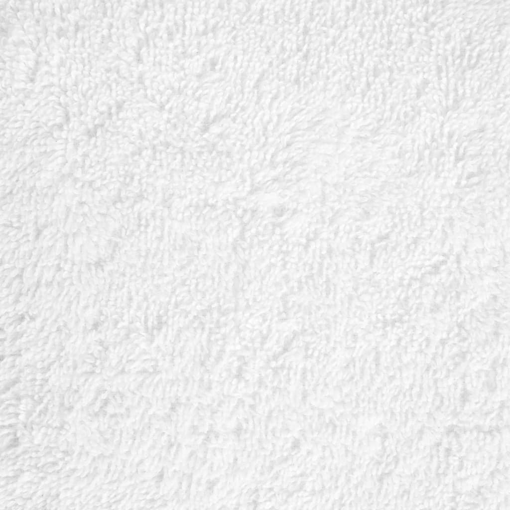 Asciugamani Premium SOLUND 2 pz Bianco 50x100 cm 600 g/mÂ²
