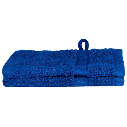 Asciugamano per Ospiti SOLUND 2 pcs Blu 15 x 21 cm 550 gsm