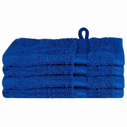 Asciugamano per Ospiti SOLUND 4 pcs Blu 15 x 21 cm 550 gsm