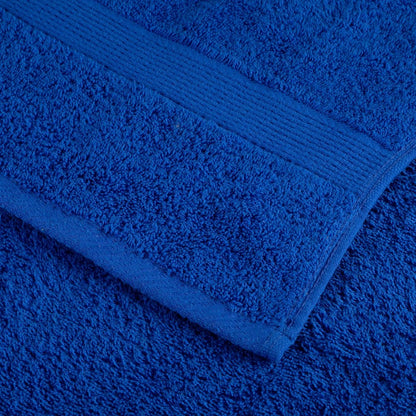 Asciugamani Premium SOLUND 4 pz Blu 50x100 cm 600 g/mÃ‚Â²