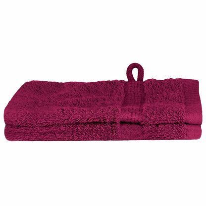 Asciugamano per Ospiti SOLUND 2 pcs BordÃ² 15 x 21 cm 550 gsm