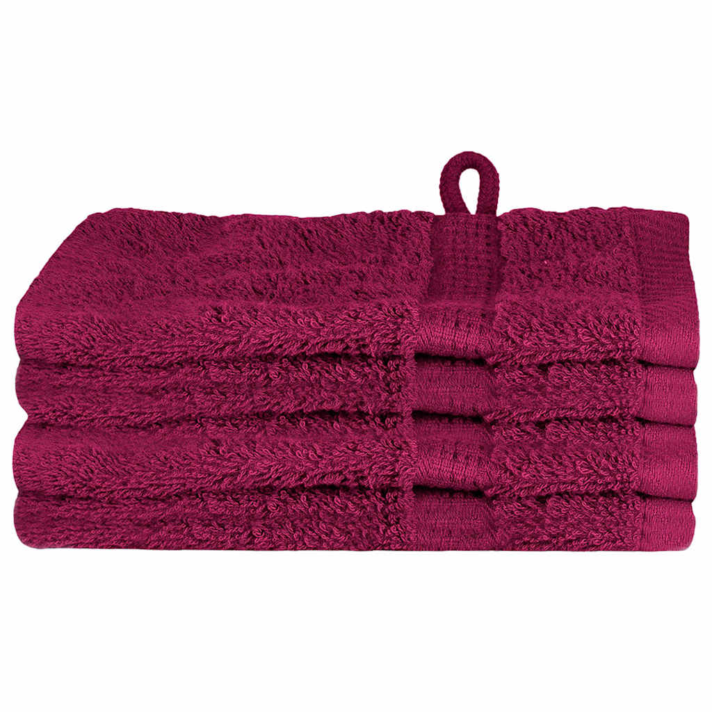 Asciugamano per Ospiti SOLUND 4 pcs BordÃ² 15 x 21 cm 550 gsm
