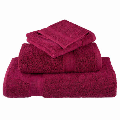 Asciugamano per Ospiti SOLUND 4 pcs BordÃ² 15 x 21 cm 550 gsm