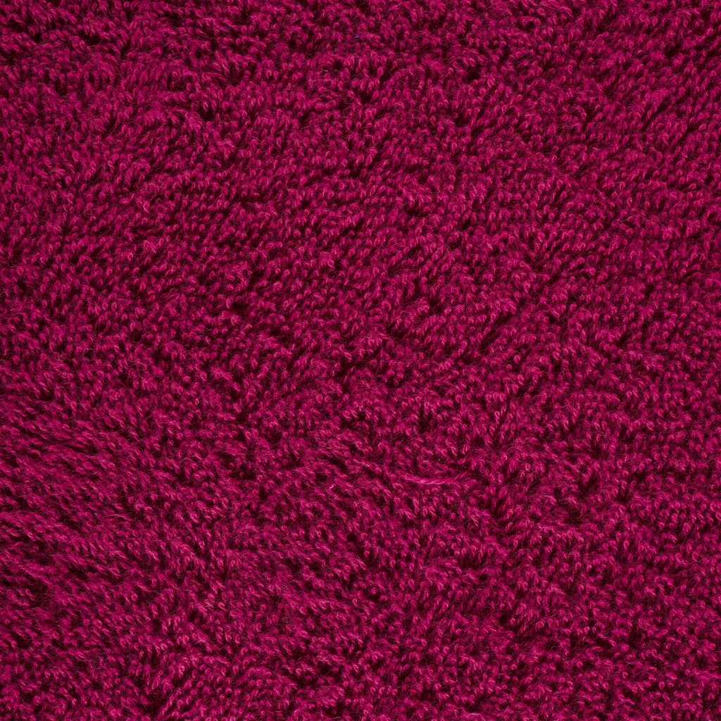 Asciugamani Doccia Premium SOLUND 2 pz Bordeaux 70x140 cm 600 g/mÂ²