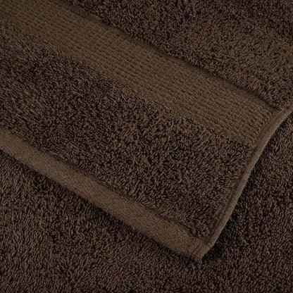 Asciugamano per Ospiti SOLUND 2 pcs Marrone 15 x 21 cm 550 gsm
