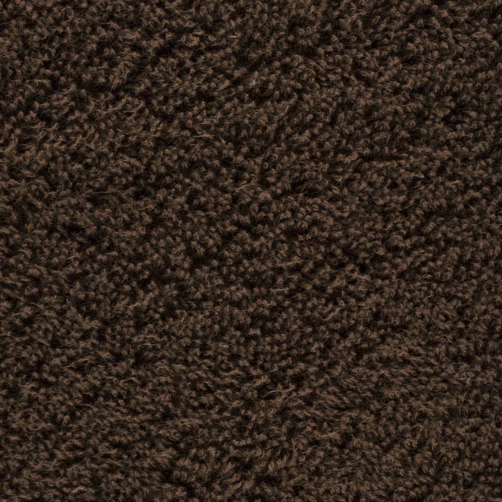 Asciugamani per ospiti Premium SOLUND 2 pz Marrone 30x50 cm 600 g/mÂ²