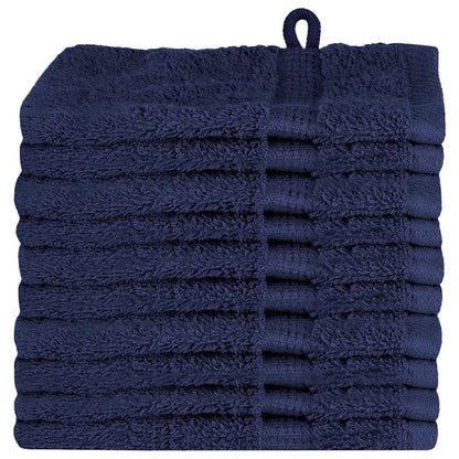 Asciugamano per Ospiti SOLUND 10 pcs Blu navy 15 x 21 cm