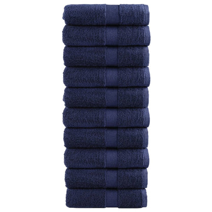 Salviette Premium SOLUND 10 pz Blu Navy 30x30 cm 600gsm