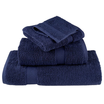 Salviette Premium SOLUND 10 pz Blu Navy 30x30 cm 600gsm