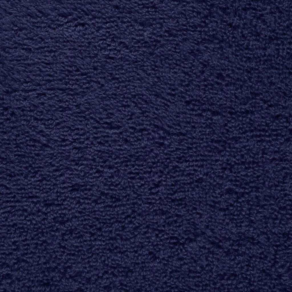 Asciugamani per ospiti Premium SOLUND 2 pz Blu navy 30x50 cm 600 g/mÂ²