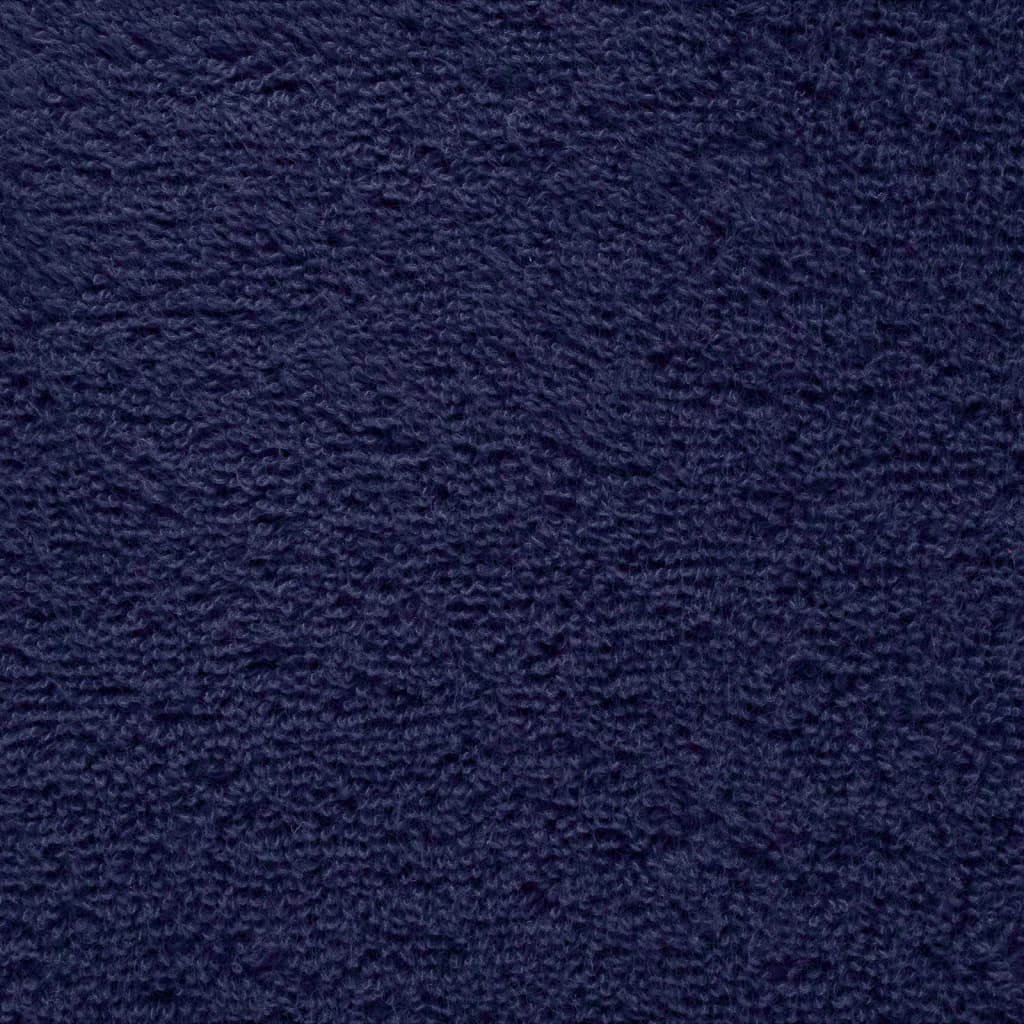 Asciugamani Premium SOLUND 2 pz Blu Navy 50x100 cm 600 g/mÂ²