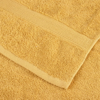 Asciugamani Premium SOLUND 2 pz Oro 30x30 cm 600 g/mÂ²