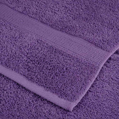 Asciugamano per Ospiti SOLUND 10 pcs Viola 15 x 21 cm 550 gsm