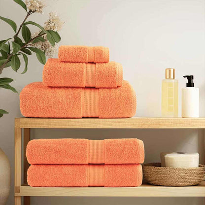 Asciugamano per Ospiti SOLUND 10 pcs Arancione 15 x 21 cm