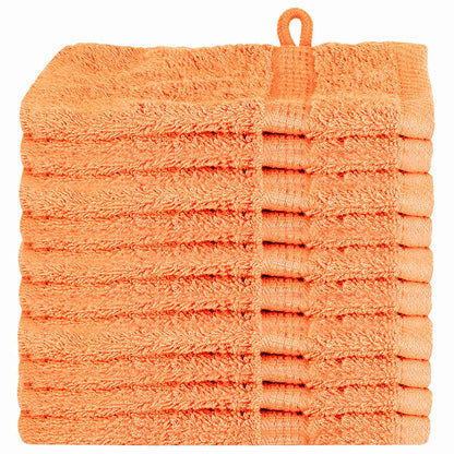 Asciugamano per Ospiti SOLUND 10 pcs Arancione 15 x 21 cm