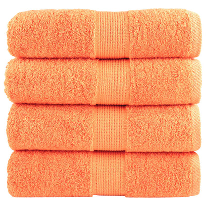 Salviette Premium SOLUND 4 pz Arancioni 30x30 cm 600 g/mÂ²