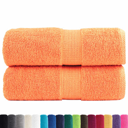 Asciugamani Ospiti SOLUND 2 pz Arancioni 30x50 cm 600 g/mÂ²