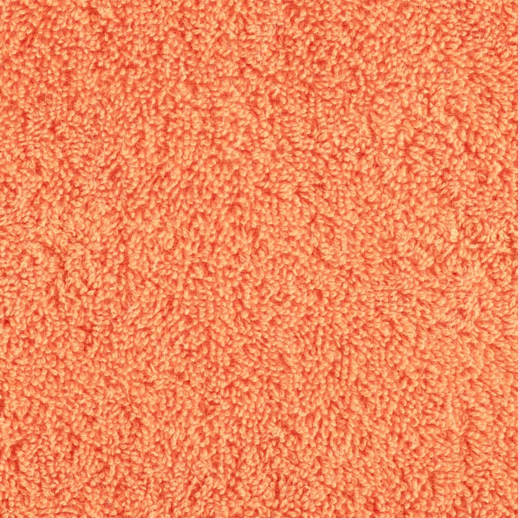Asciugamani Doccia SOLUND 4 pz Arancioni 70x140cm 600 g/mÂ²
