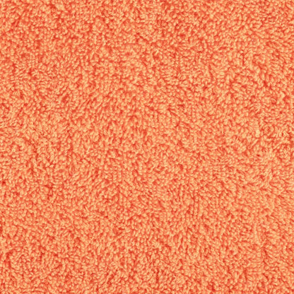 Asciugamani da bagno Premium SOLUND 4 pz Arancione 100x150 cm 600 g/mÂ²