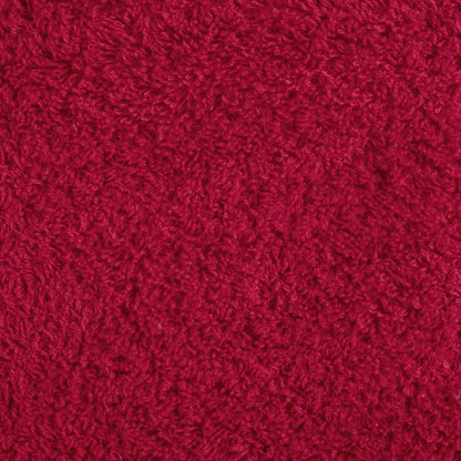 Asciugamani da bagno Premium SOLUND 4 pezzi Rosso 100x150 cm 600 g/mÂ²