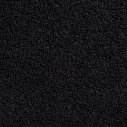 Asciugamani Premium SOLUND 4 pz Neri 50x100 cm 600 g/mÃ‚Â²