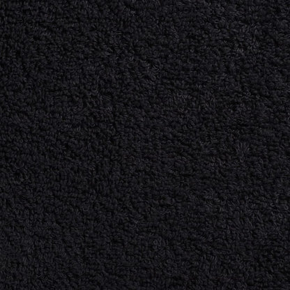 Asciugamani da Doccia SOLUND 4 pz Neri 70x140 cm 600 g/mÃ‚Â²