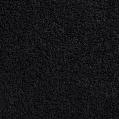 Asciugamani da bagno Premium SOLUND 4 pz Nero 100x150 cm 600 g/mÂ²