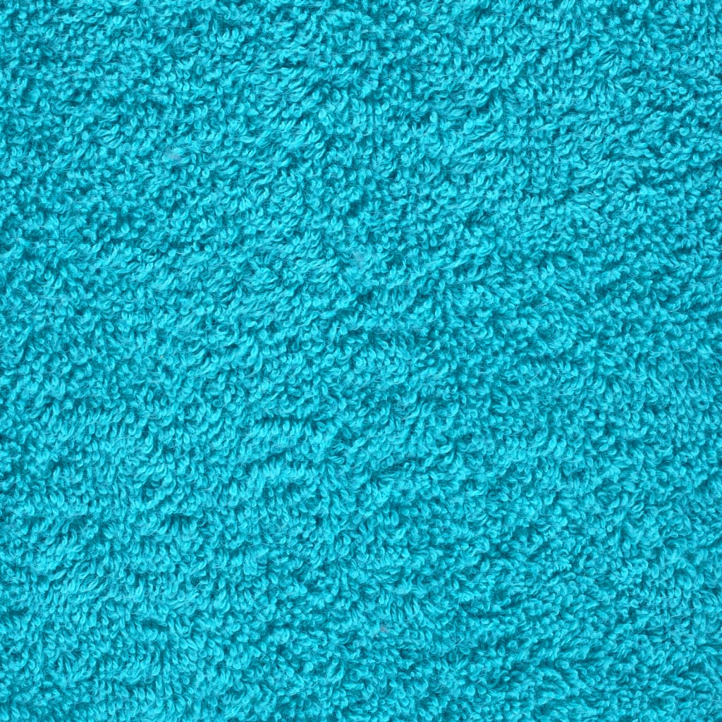 Asciugamani Premium SOLUND 10 pz Turchese 30x30 cm 600 g/mÂ²