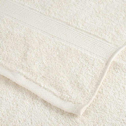 Asciugamano per Ospiti SOLUND 2 pcs Crema 15 x 21 cm 550 gsm