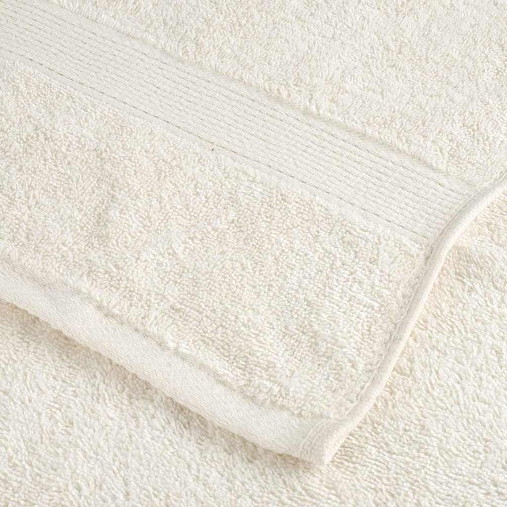 Asciugamano per Ospiti SOLUND 4 pcs Crema 15 x 21 cm 550 gsm