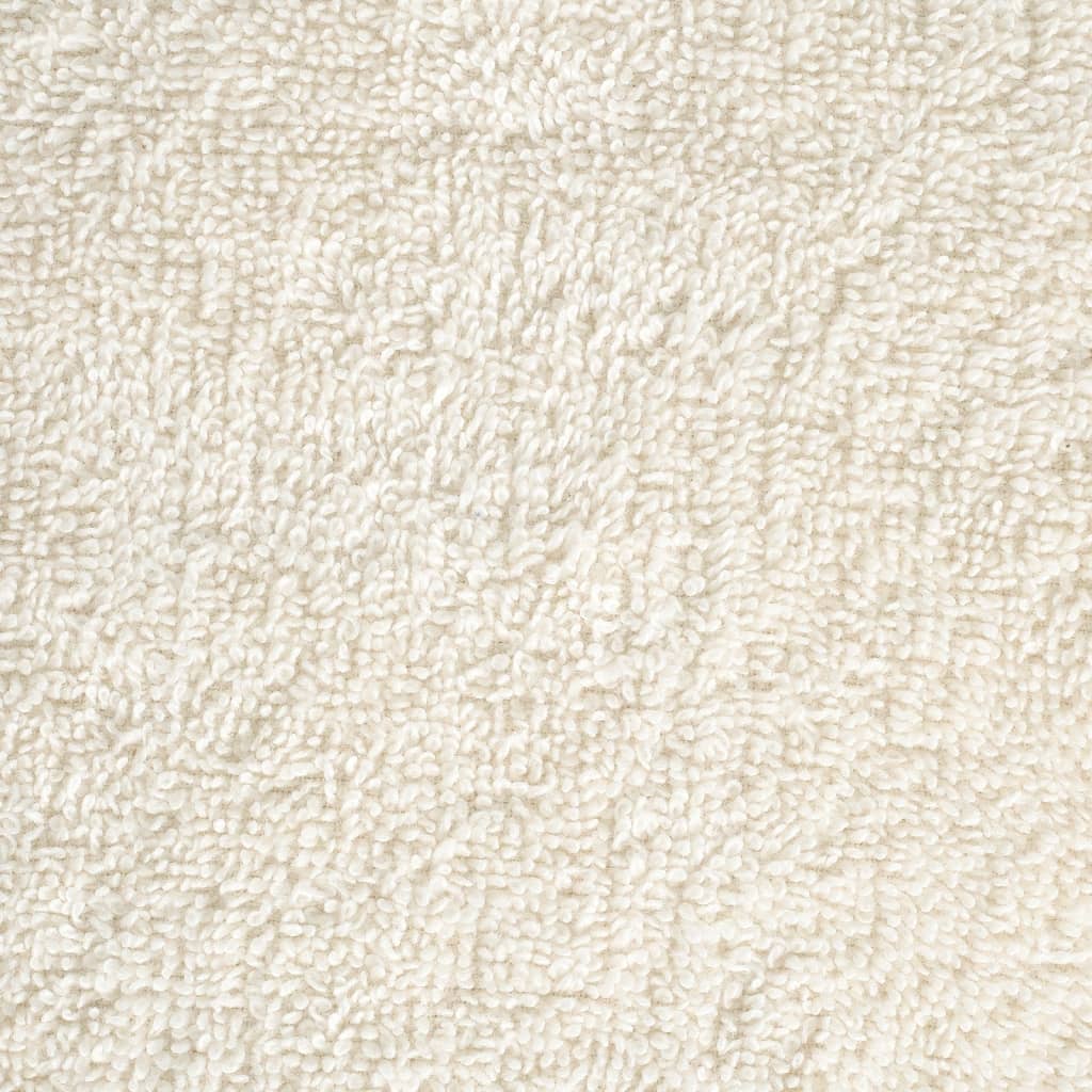 Asciugamani per Ospiti SOLUND 2 pz Crema 30x50 cm 600 g/mÂ²