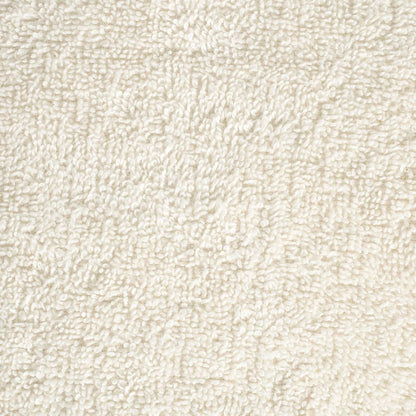 Asciugamani da Doccia SOLUND 2 pz Crema 70x140 cm 600 g/mÂ²