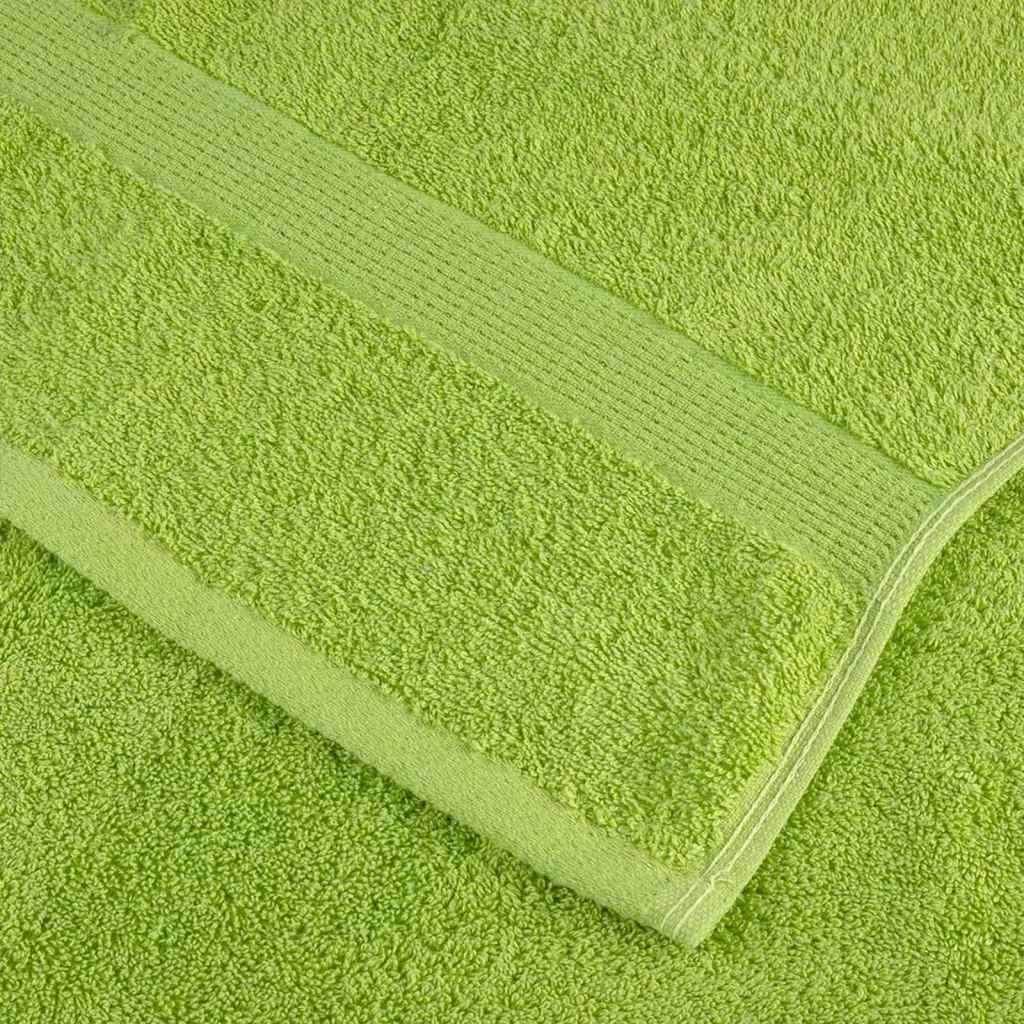 Asciugamano per Ospiti SOLUND 4 pcs Verde 15 x 21 cm 550 gsm