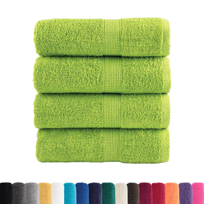 Salviette Premium SOLUND 4 pz Verde Mela 30x30 cm 600 g/mÂ²