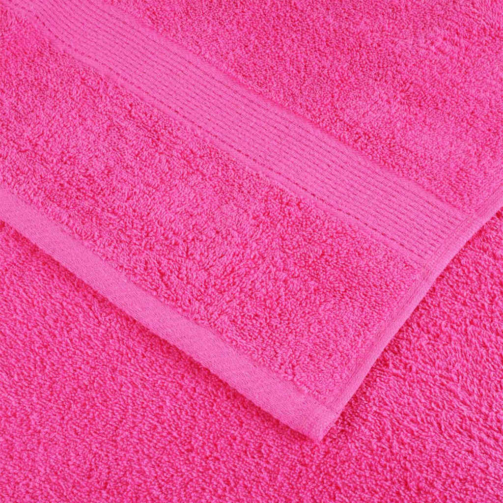 Asciugamano per Ospiti SOLUND 10 pcs Rosa 15 x 21 cm 550 gsm